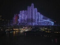 Artă cu drone. Un spectacol din China a intrat în Cartea Recordurilor