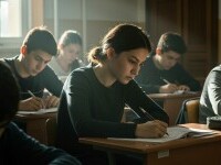 FOTO | Subiectele și baremele la Matematică de la Evaluare Națională 2025. S-a dat cub la ultimul subiect