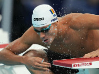 Popovici este „rachetă” în bazin. Românul, cel mai rapid în serii la 100 m liber la Europenele U23