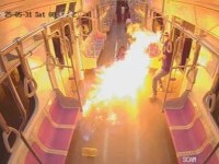 incendiu metrou seul