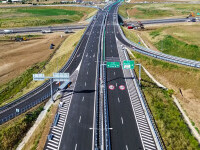 După cinci ani de lucrări, Bucureștiul va putea fi ocolit complet pe autostradă. Lotul 3 din A0 Sud, gata de deschidere