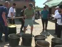 Sărbătoare mare pe Valea Jiului. S-au pregătit ceaune cu sute de kilograme de mâncare pentru petrecerea Momârlanilor