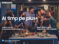 (P) AI-ul de la Samsung în lupta cu rutina. Cât timp câștigăm pentru activitățile care ne fac fericiți, folosind tehnologia