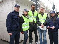 Cabral, Maruta, Solcanu, Animal X si Montuga, politisti pentru o zi!