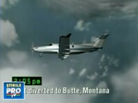 ANIMATIE: prabusirea avionului in Montana