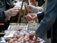 Profit mai mic pentru comerciantii de la Targul de Paste: “Pe strada Marasesti nu este circulatie”