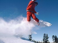 Show ad-hoc de snowboarding in parcul Cismigiu din Capitala