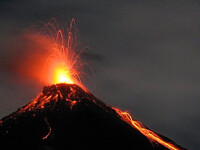 Karangetang vulcanul
