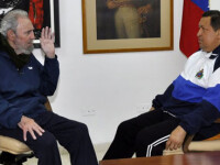 Hugo Chavez si Fidel Castro