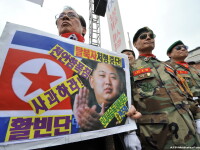 Portret cu liderul Coreei de Nord, Kim Jong-un