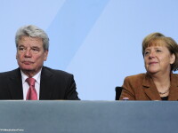 Joachim Gauck si Angela Merkel