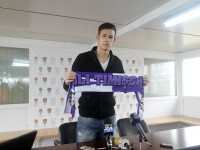 Eduard Pap, prezentat oficial la ACS Poli: „Vom câştiga la Arad”