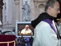Papa Francisc a fost intronizat la Vatican: 