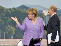 Angela Merkel si Vladimir Putin