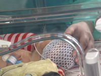 Bebelus in incubator
