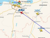 Avionul rusesc a aterizat in siguranta pe aeroportul din Sankt Petersburg. 