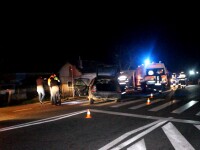 Accident grav petrecut aseara in judetul Cluj. Trei copii au fost raniti