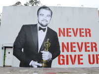 Cum au sarbatorit fanii victoria lui Leonardo DiCaprio la Oscaruri. Ce a aparut la cateva zile dupa pe strazile din L.A.