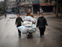 copii in Siria - Agerpres