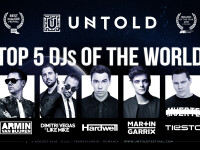 TOP 5 DJ ai lumii, DIMITRI VEGAS&LIKE MIKE, ARMIN van BUUREN, HARDWELL, MARTIN GARRIX si TIESTO la UNTOLD 2016!