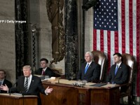 Donald Trump, primul discurs in fata Congresului. Ce a promis presedintele SUA cu privire la NATO si zidul antiimigratie