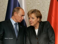 Angela Mekel, Vladimir Putin - Getty