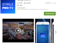 Instalează GRATUIT aplicația Știrile ProTV, pentru telefoane Android și iPhone