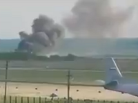 Momentul prăbuşirii avionului rusesc în Siria. Toţi cei de la bord au murit pe loc. VIDEO