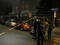 Atac cu cuţitul în Viena, la ambasada iraniană. Agresorul, ucis pe loc