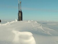 Confruntare între SUA şi Rusia, la Polul Nord. Imagini inedite de pe un submarin nuclear american