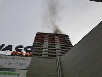 Incendiu puternic la un ansamblu rezidențial din București, Monaco Tower