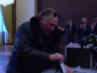 Gerard Depardieu a votat în cadrul alegerilor prezidenţiale ruse