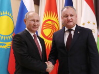 Igor Dodon: Rusia, în frunte cu Putin, a devenit un simbol al speranței tuturor popoarelor