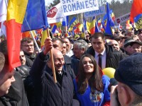 Manifestația din R. Moldova, încheiată cu adoptarea unei proclamații privind unirea cu România