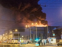 Incendiu la un mall din Rusia. Bilanțul a ajuns la 64 de morți