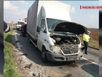 Accident cu 2 morţi, în Caraş-Severin. Şi maşina de poliţie a fost lovită