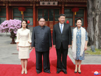 Kim Jong-un si Xi Jinping