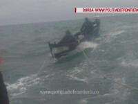 Doi pescari au naufragiat pe litoralul românesc, pe valuri puternice