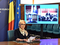 Premierul Viorica Dancila prezinta bilantul rezultatelor obtinute de Presedintia Romaniei la Consiliul Uniunii Europene, la Palatul Victoria.