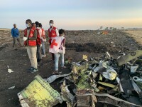 Cutiile negre ale avionului prăbușit în Etiopia, trimise în Europa pentru analiză