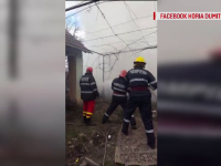 Gospodărie din Harghita mistuită de flăcări. Copiii ar fi pornit incendiul, din joacă