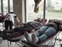 Mobilizare impresionantă pentru donare de sânge, la apelul unei asociații de motocicliști