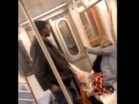 Imagini șocante la metrou