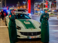 masina in politie in Dubai