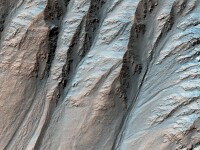 Urmele unor fluvii uriaşe, găsite pe Marte. Au secat 