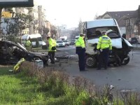 Tragedie în Târgu Mureș. Doi șoferi au murit după ce s-au ciocnit cu mașinile