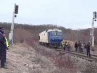 Moarte fulgerătoare pentru un bărbat din Dâmbovița. A fost spulberat de un tren