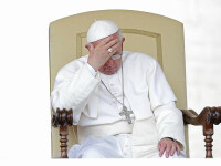 Apel disperat al Papei Francisc: ”Vă rog, fără război vreodată!\