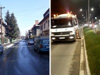 Străzile din București, spălate cu soluții dezinfectate „pe bază de clor activ şi biocid”