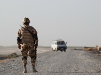 Soldatul român care a suferit un anevrism în Afganistan a murit într-un spital din Germania